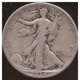 Walking Liberty Silver Half Dollar Coin