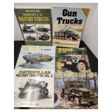 Books on Military Trucks, Tractors