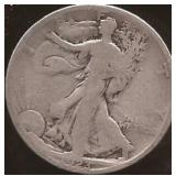 Walking Liberty Silver Half Dollar Coin