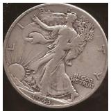 Walking Liberty Silver Half Dollar Coin