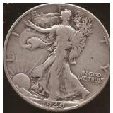 Walking Liberty Silver Half Dollar Coin