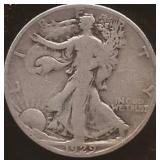 Walking Liberty Silver Half Dollar Coin