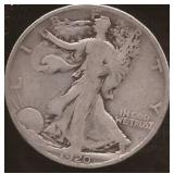 Walking Liberty Silver Half Dollar Coin