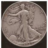 Walking Liberty Silver Half Dollar Coin