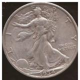 Walking Liberty Silver Half Dollar Coin