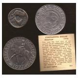 Tokens, Commemorative Coins