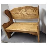 Child or Doll Oak Bench