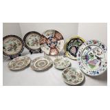 Oriental plates, Japanese, Chinese