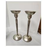 Wallace Silver Candlesticks, Weighted