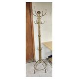 Brass Hall Tree  68" tall