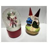 Music Boxes, Santa & Gnomes