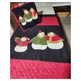 Christmas throw & pillow