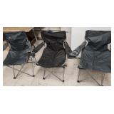 Bag Chairs (3), Ozark, all good condition