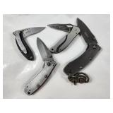 Kershaw pocket knives (4)