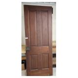 Wood Door,  Vintage,  NO paint