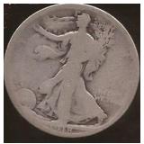 Walking Liberty Silver Half Dollar Coin