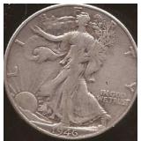 Walking Liberty Silver Half Dollar Coin