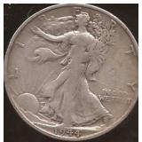 Walking Liberty Silver Half Dollar Coin