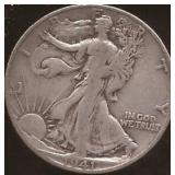 Walking Liberty Silver Half Dollar Coin