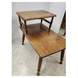 Step back end or lamp table