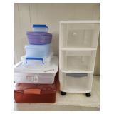 Plastic Storage Totes & Drawers