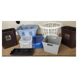 Laundry Baskets, Organizers, Waste Cans