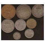 British Coins 8 Total