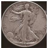 Walking Liberty Silver Half Dollar Coin