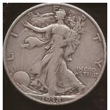 Walking Liberty Silver Half Dollar Coin