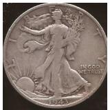 Walking Liberty Silver Half Dollar Coin
