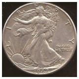 Walking Liberty Silver Half Dollar Coin