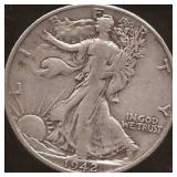 Walking Liberty Silver Half Dollar Coin