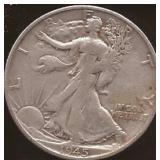 Walking Liberty Silver Half Dollar Coin