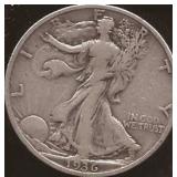 Walking Liberty Silver Half Dollar Coin