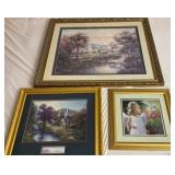 Thomas Kincaid & Other Framed Prints