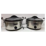 (2) Hamilton Beach Crock Pots