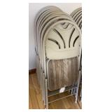 (11) Cosco Card Table Chairs