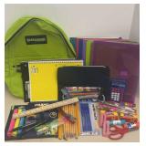 Back To School Supplies-New Lime Backpack