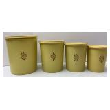 Vtg Tupperware Canister Set