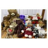 Huge box of stuffed animals mostly bears