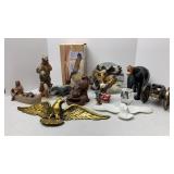Native American Figures, Eagles & Bear