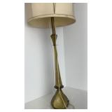 Gold Table Lamp 43.5 Inches
