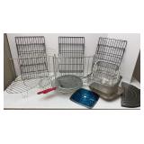 Various Size Wire cooling Racks & Fryer Baskets
