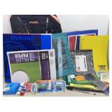 Back To School Supplies- Peach & Blk Fuel BachPack