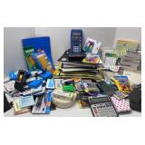 Spiral Notebooks, Index Cards, Dry Erase