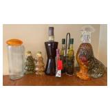 Decorative Glass Oil Decanters