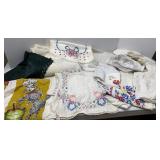 Table Runners, Table Cloths, Hankies