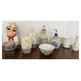 Soap dispensers & Planter