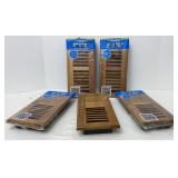 4x10 Oak Floor Register Cover (5)