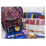 Back To School Supplies- Pink Heart Backpack New